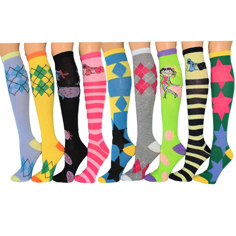 funky knee high socks|stretchy knee high socks.